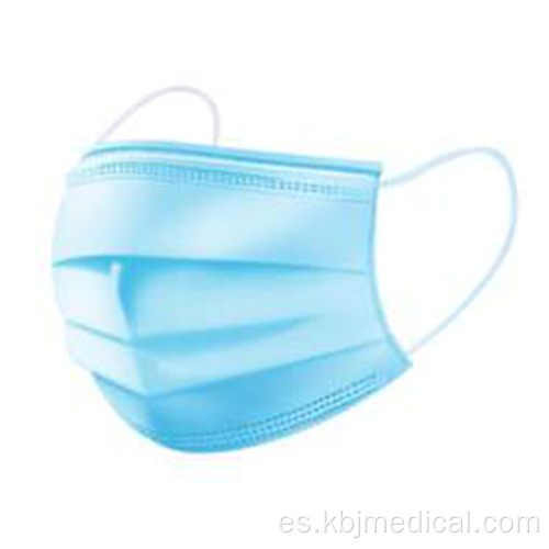 Máscara médica de 3 capas en azul 50pcs / Box